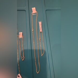 14k and 10k real gold Necklace and bracelet lmk which one u want I’ll price